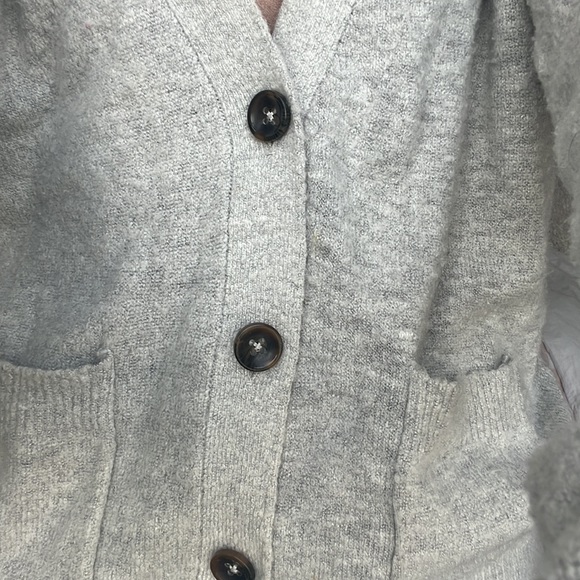 DEX - OVERSIZED LONG BUTTON DOWN CARDIGAN - Picture 9 of 15